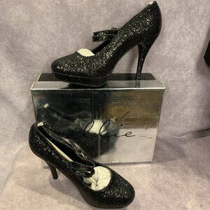 Ellie Shoes 421-Jane-G Maryjane Platform Stilettos